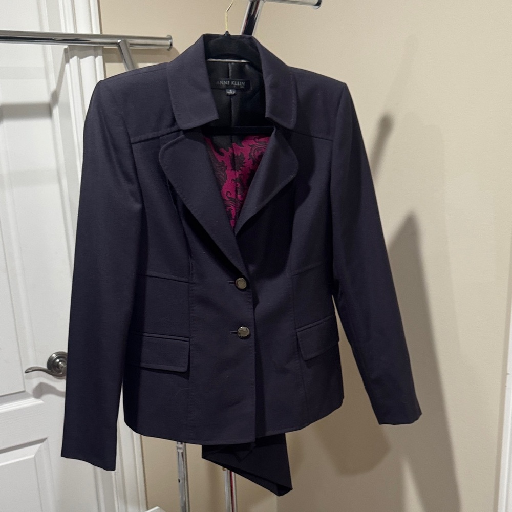 Anne Klein Women's Dark Gray Blazer